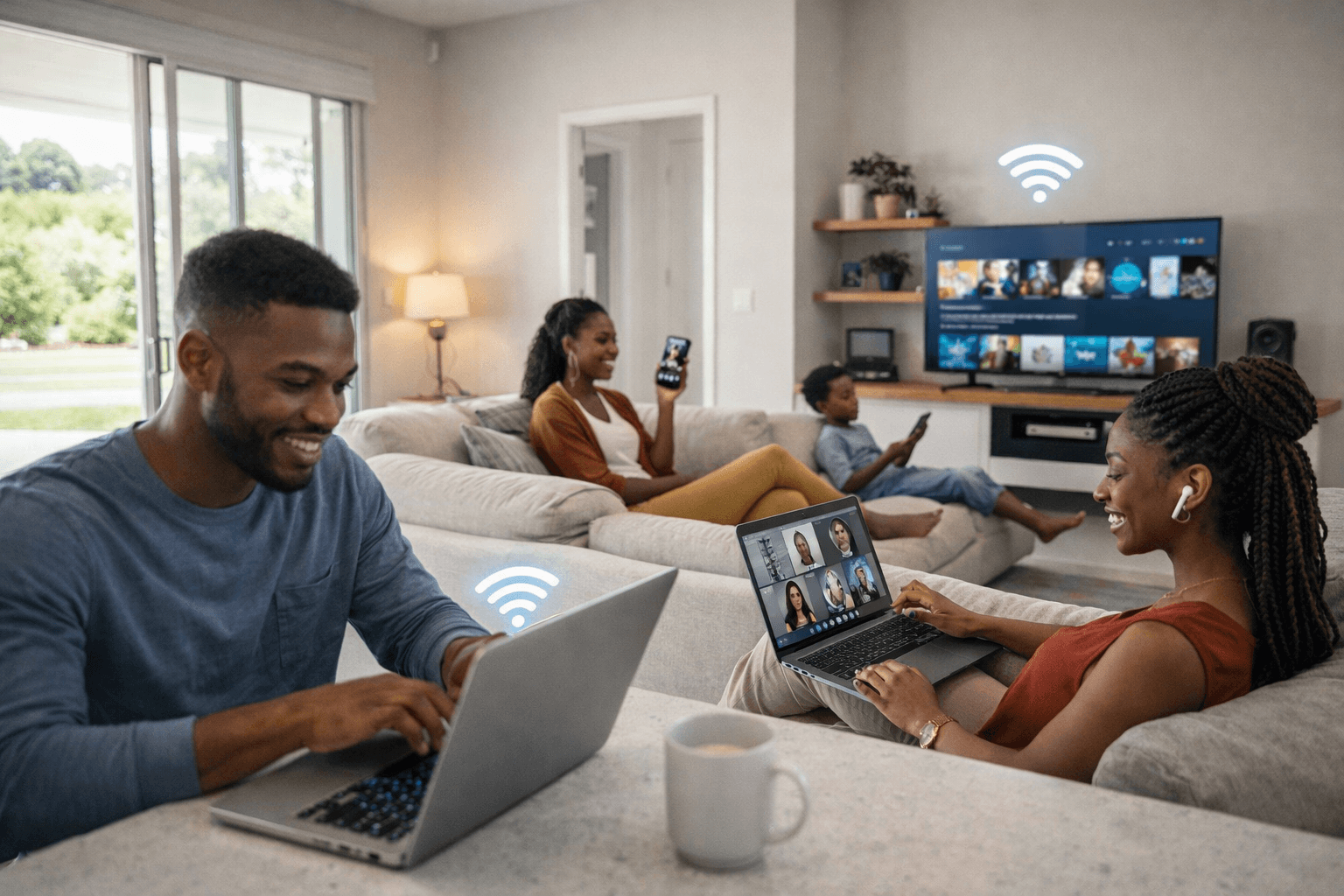 Reliable connectivity built in