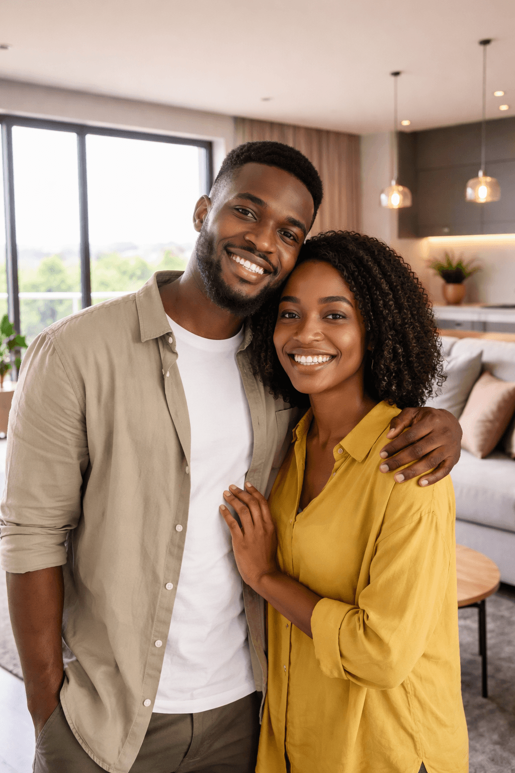 A couple finding their next home on FourStrides