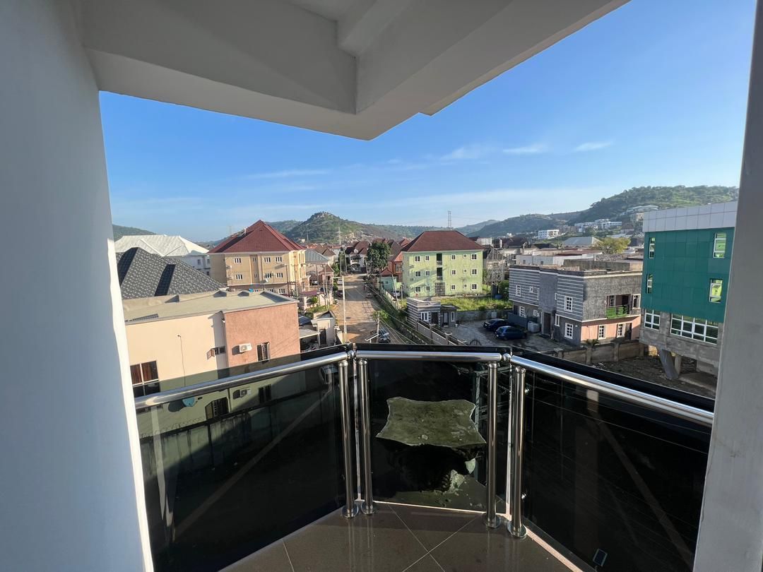 Modern Furnished Studio Apartment with Balcony & Power Backup – Monthly Stays; Whitehouse Gwarinpa Express - Main Image