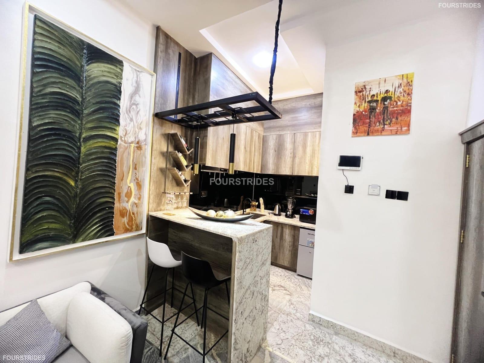 PRINCESS SUITE: COZY SMART STUDIO APARTMENT WUYE, ABUJA - Gallery Image 4