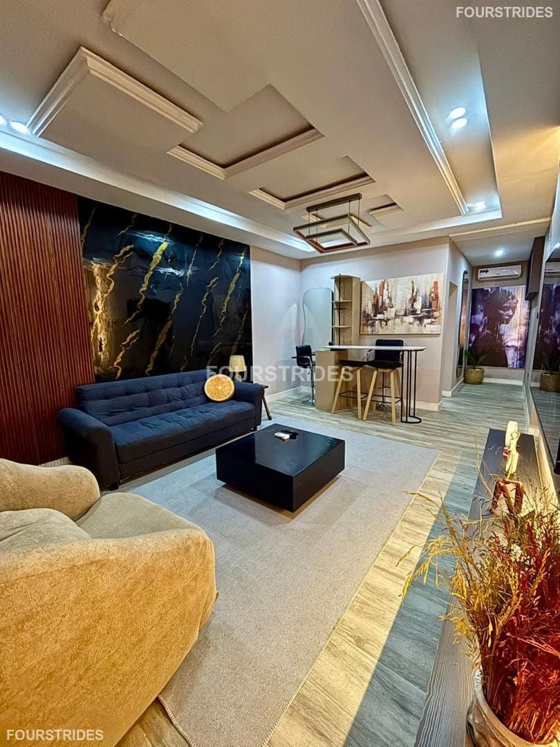 Flat 1 | Cozy 2 bedroom apt. Wuye, Abuja - Mvilla - Main Image