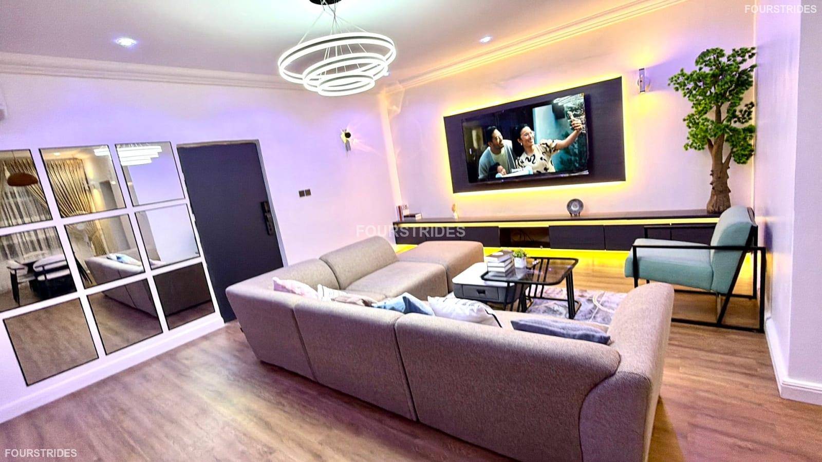 Stylish 1-Bed,Starlink Wi-Fi &24/7 Power, Utako - Gallery Image 3