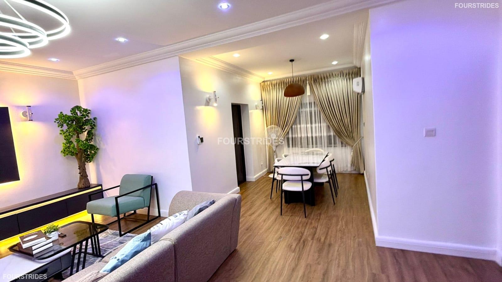 Stylish 1-Bed,Starlink Wi-Fi &24/7 Power, Utako - Gallery Image 2