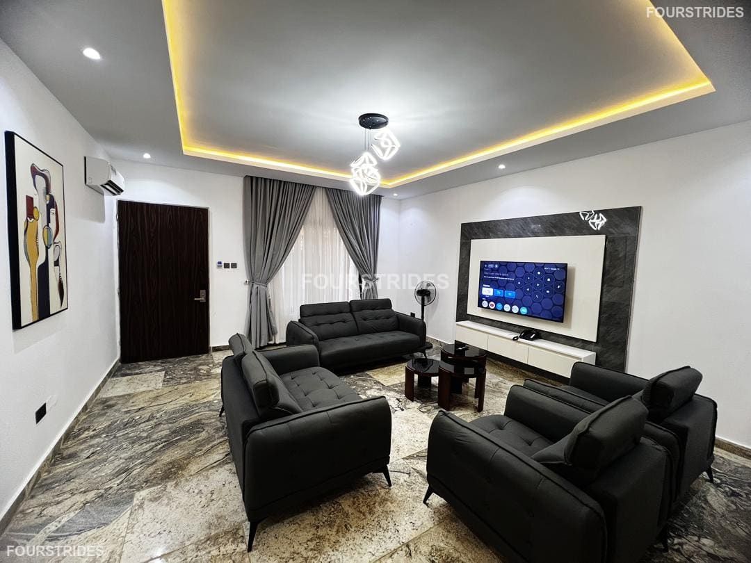 OXFORD cozy 2 bedroom Apartment with 24hrs power | Goodluck Jonathan Expressway, Abuja - Main Image